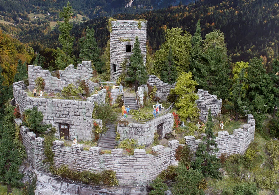 Auftragsdioramen – Modellbahn-Diorama, Ansicht 16