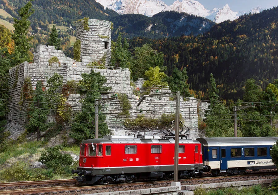 Auftragsdioramen – Modellbahn-Diorama, Ansicht 22