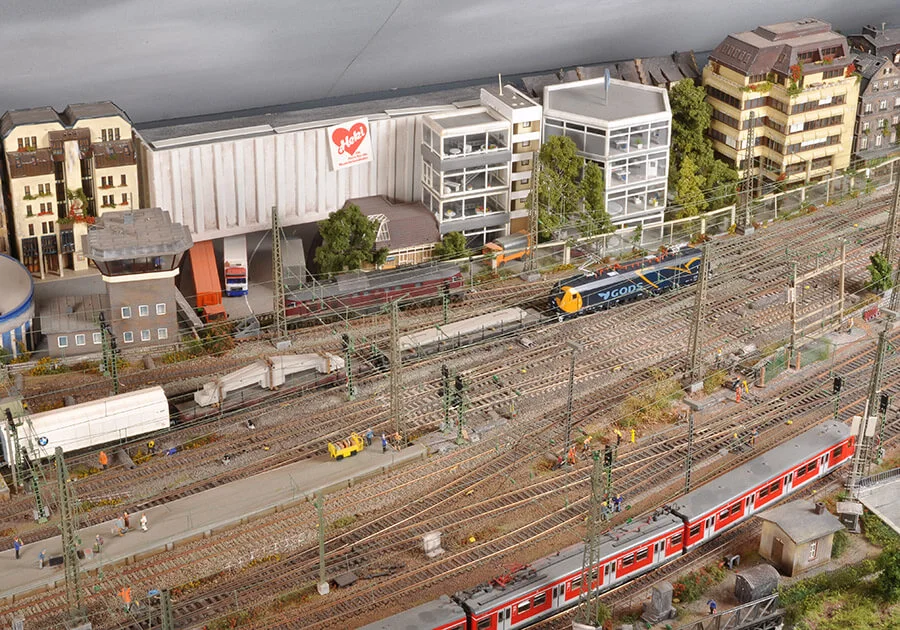Gleisplanung – Modellbahn-Diorama, Ansicht 5