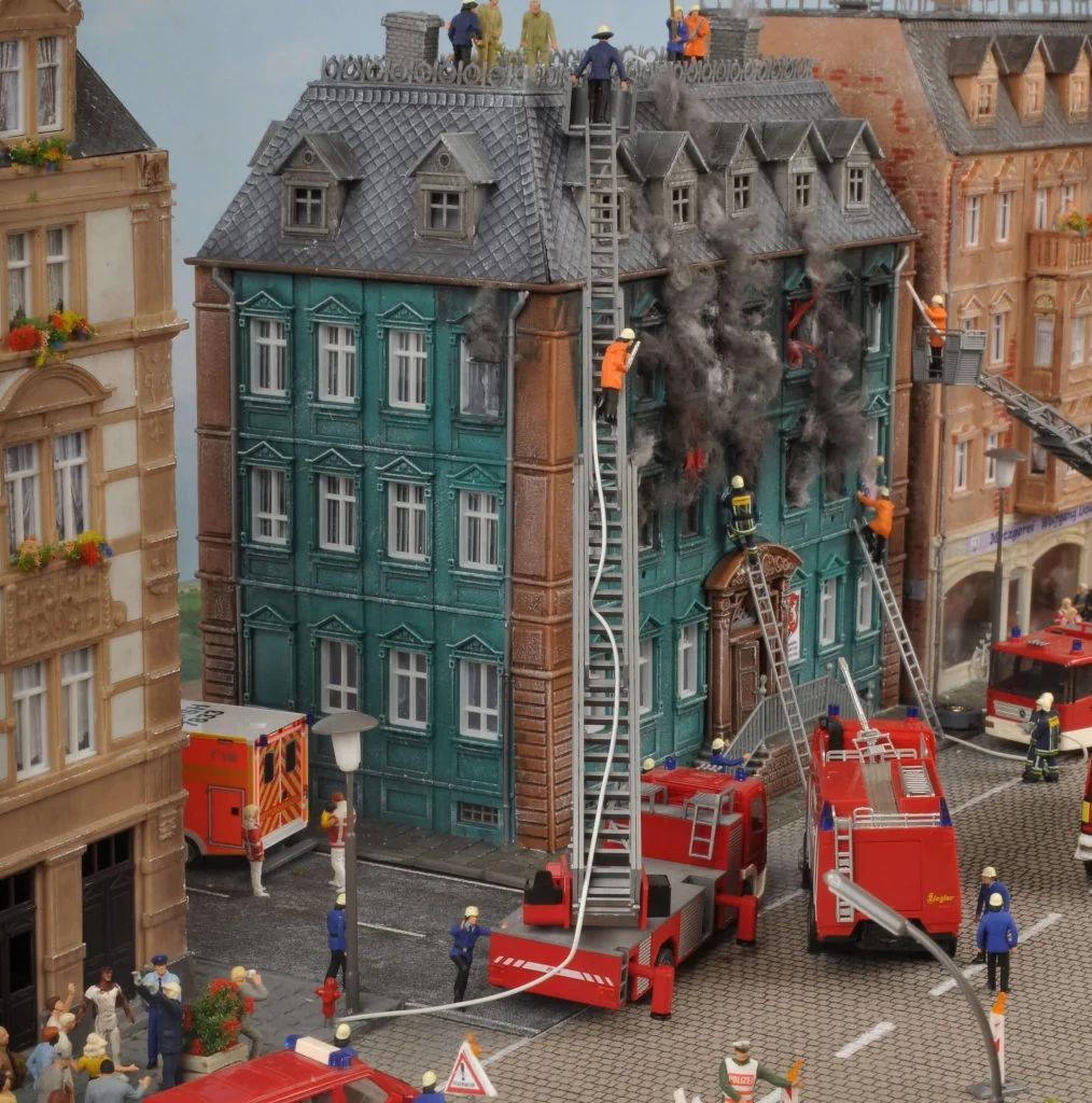 Auftragsdioramen – Modellbahn-Diorama, Ansicht 4