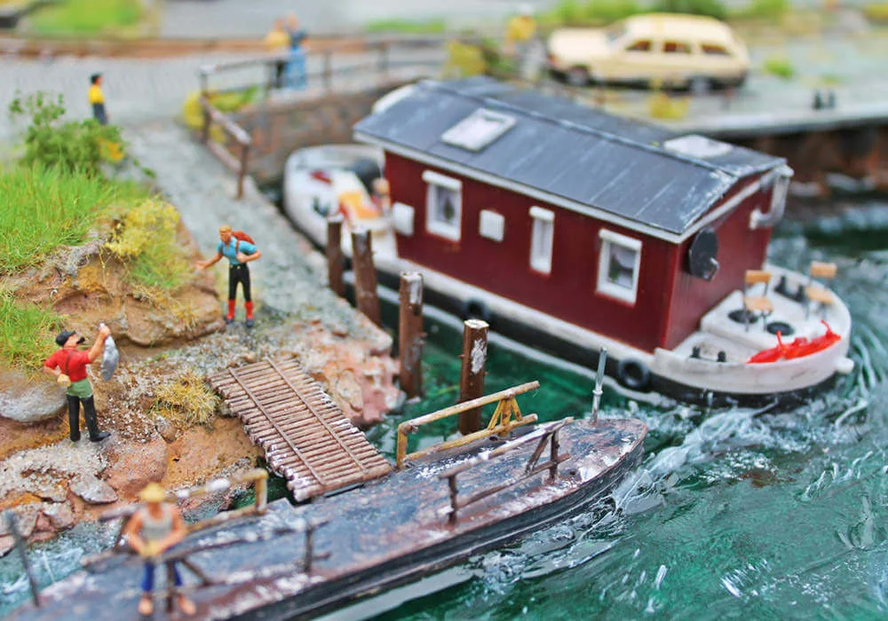 Auftragsdioramen – Modellbahn-Diorama, Ansicht 5