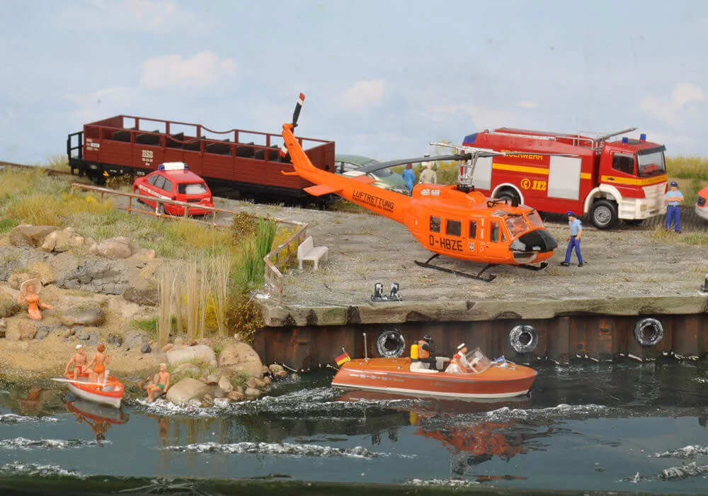 Auftragsdioramen – Modellbahn-Diorama, Ansicht 6